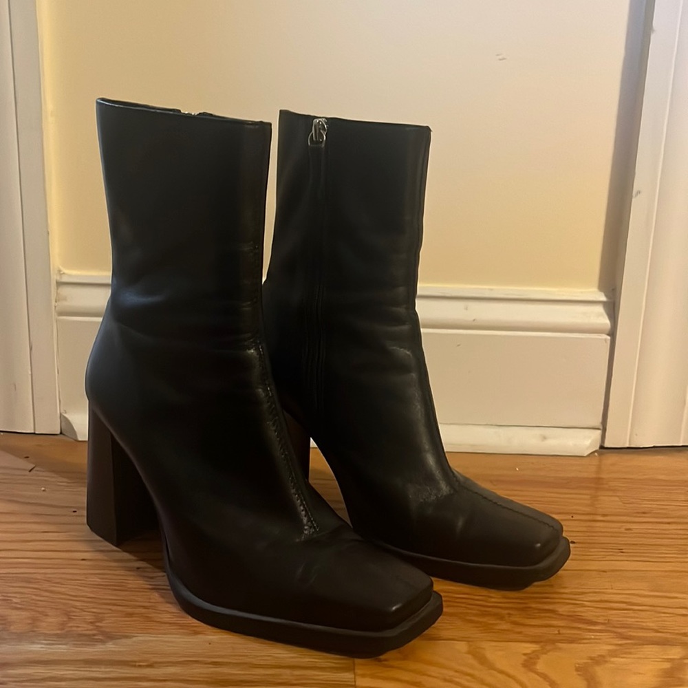 Zara black boots